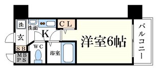 三ノ宮駅 徒歩5分 7階の物件間取画像